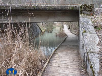 Passage sous le chemin de fer.