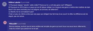 Commentaires wb