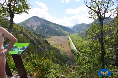 Table d'informations sur le Marais.