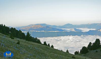 Barre d'Aucelon et la Servelle de Brette.