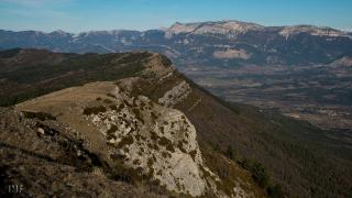 Le Massif du Glandasse ferme l'horizon jusqu'au But Saint Genix.