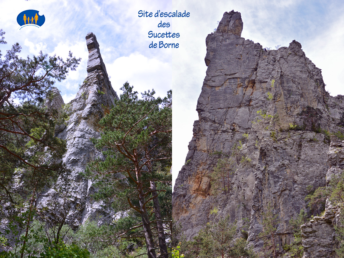 Site d'escalade - Sucettes de Borne