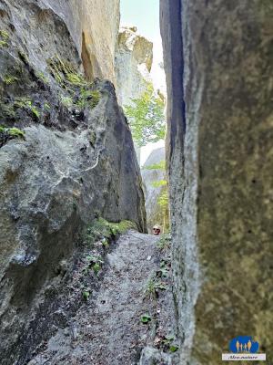 Ça grimpe dans ce goulet !