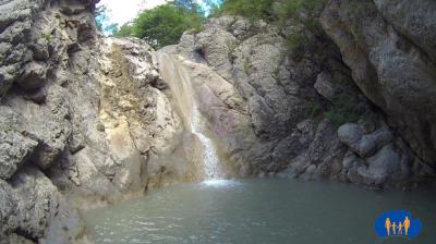 Archettes, cascade la plus haute.