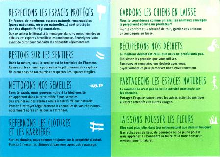 Charte du randonneur 2