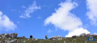 Avec ce beau ciel bleu, comment croire que nous avons eu pluie et vent glacial !