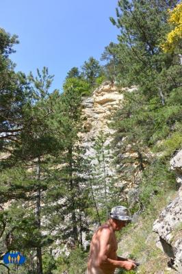 Roche calcaire.