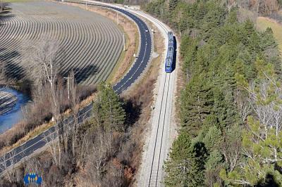 Petit train de la Drôme et des Hautes Alpes.