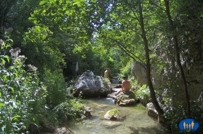 Pique-nique au bord de l'eau.