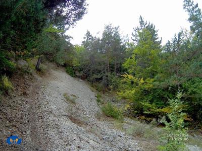 Passage dans les gravelles.