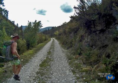 Chemin de montagne.