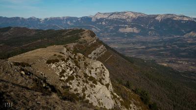 Le Massif du Glandasse ferme l'horizon jusqu'au But Saint Genix.