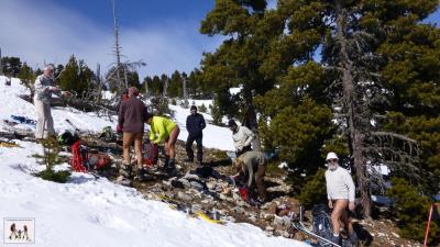 Pique-nique terminé, on range les affaires..