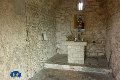 Intérieur de la chapelle.