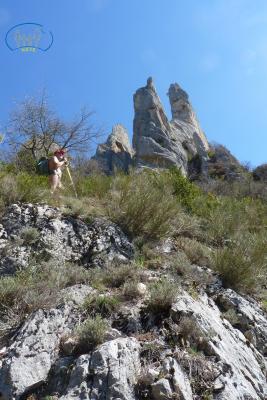 Boucle des Gravelles - Rochers de Saint Michel.
