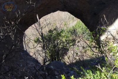 Boucle des Gravelles - Trou visible seulement depuis le coté Nord.