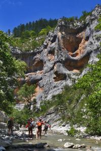 Impression étrange et féérique de ces roches colorés.