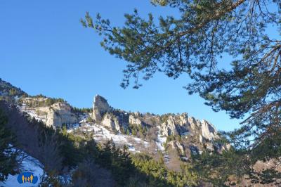 Arêtes rocheuses.