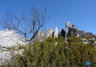 Rochers des Blaches sous un autre angle.