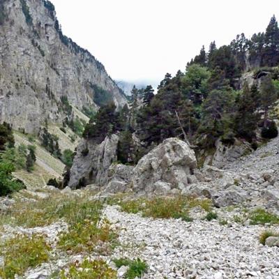 Pas de Chabrinel  - Montagne de Peyre Rouge.