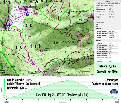 Pas de la roche valcroissant 18 12 2018